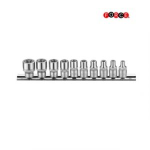 Juego de vasos Torx hembra 1/4 Force S2